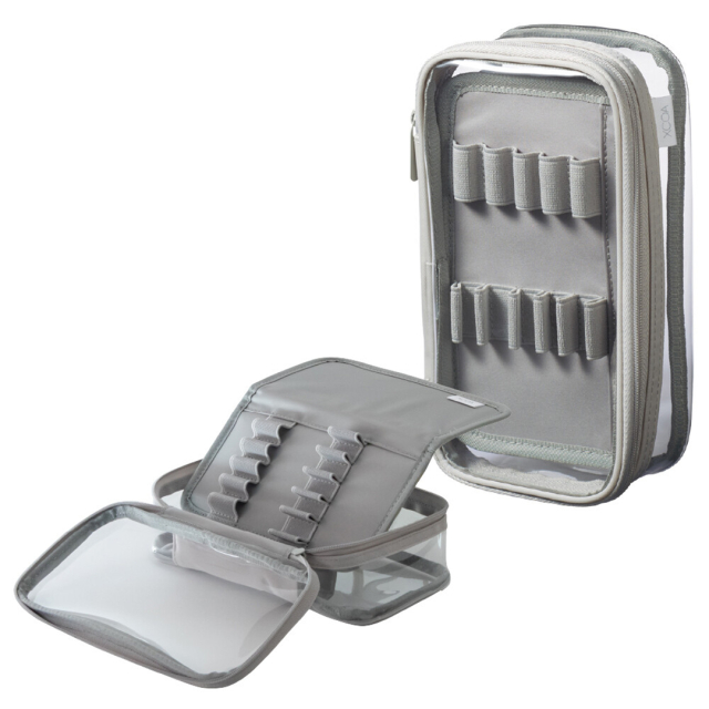 Pencil Case Transparent Grey