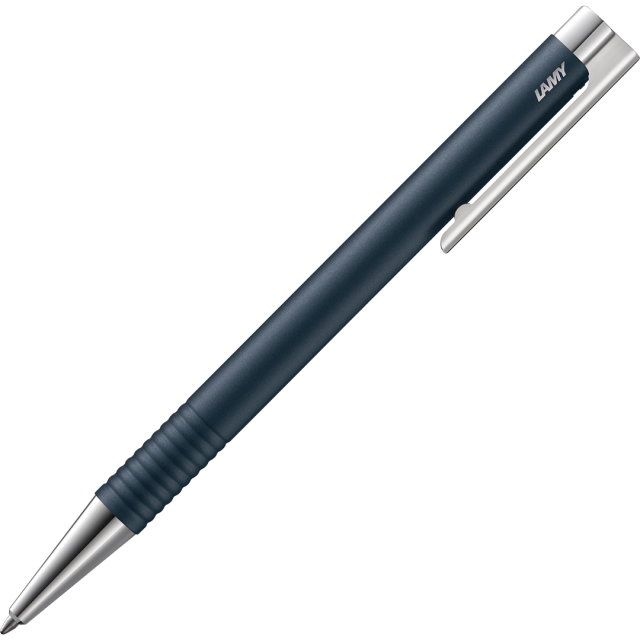 Logo Lx Steel Black Ballpoint