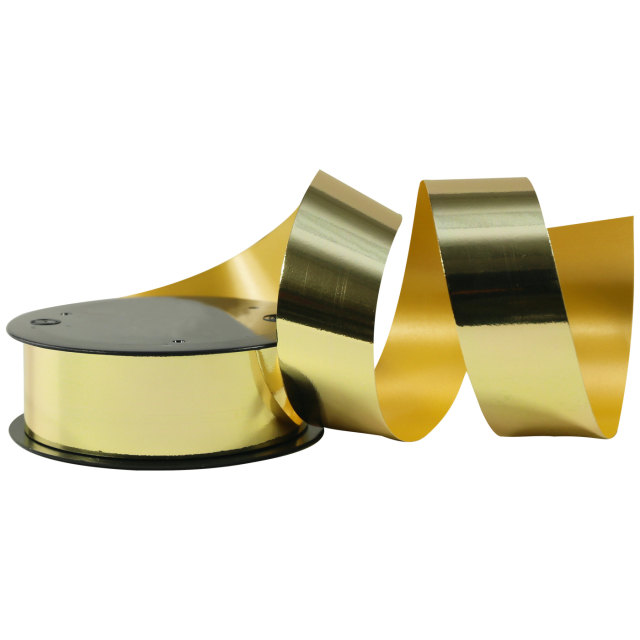 Gift ribbon metallic 10m x 25 mm Gold