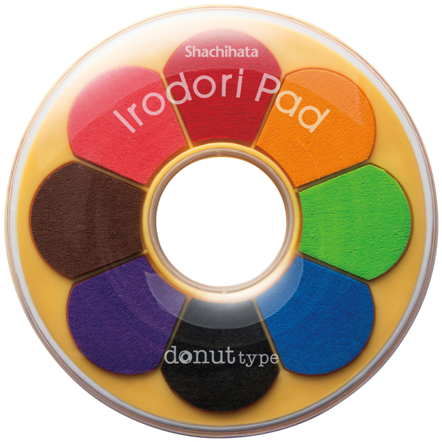 Stamp ink pads Irodori Set Donut