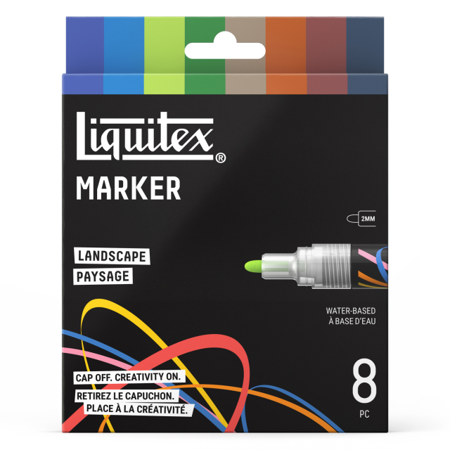 Marker Landscape 8-piece Set