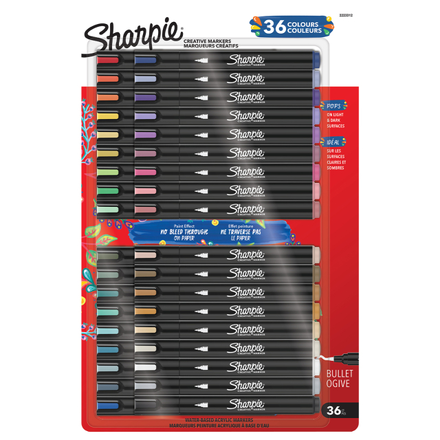 Creative Marker Bullet Tip 36-pack