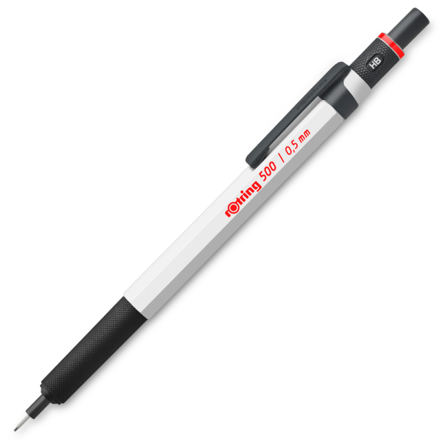500 Mechanical pencil 0.5 White 