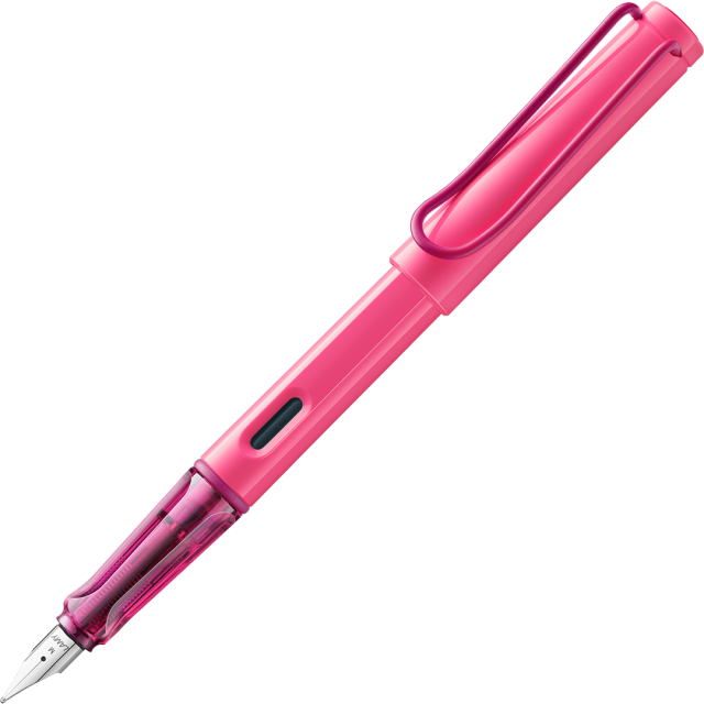 Safari Fountain Pen Neon Pink