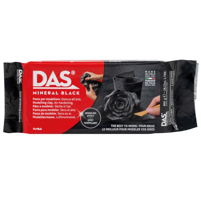 Modelling clay 800 g Mineral Black