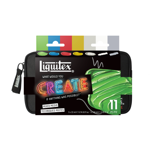 Acrylic paint Basics Mixed Media Set 5x22 ml