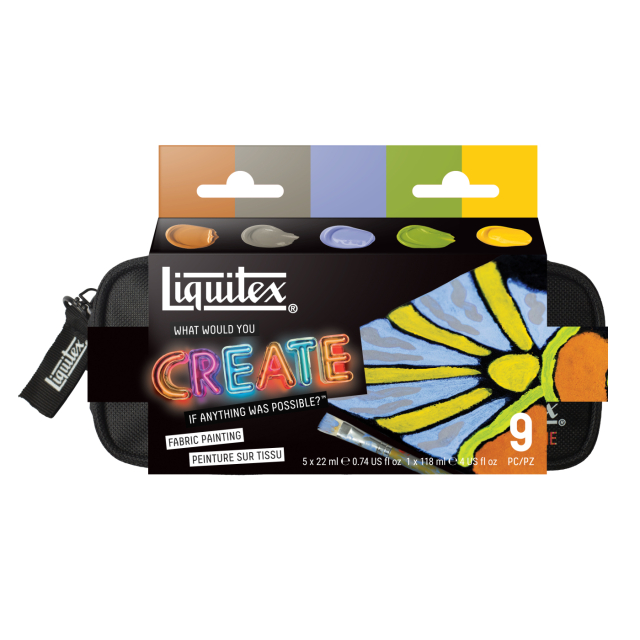 Acrylic Paint Basics Fabric Painting 5 x 22 ml