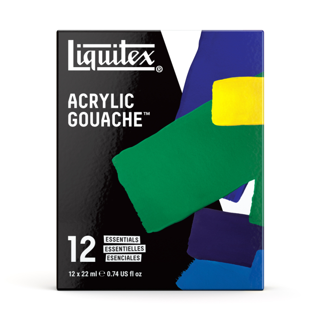 Gouache Paint Essentials Set 12x22 ml