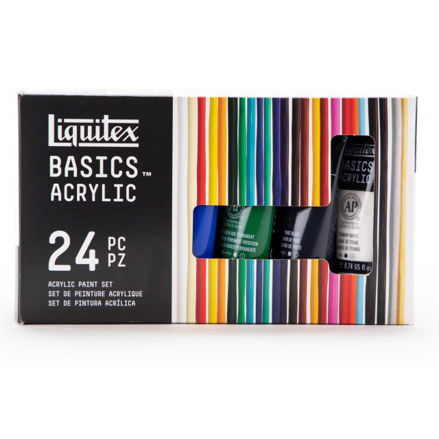 Basics Acrylic Paint Set 24x22 ml