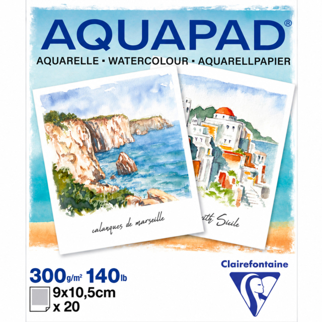 Aquapad Watercolour Pad 9x10,5 cm