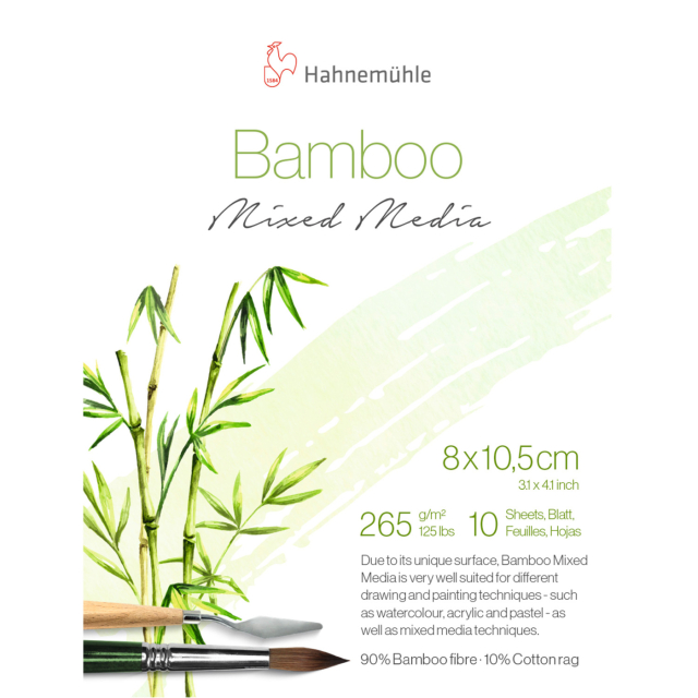 Mixed Media Bamboo 265g 8x10,5 cm