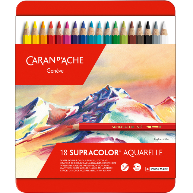 Supracolor Aquarelle 18-pack