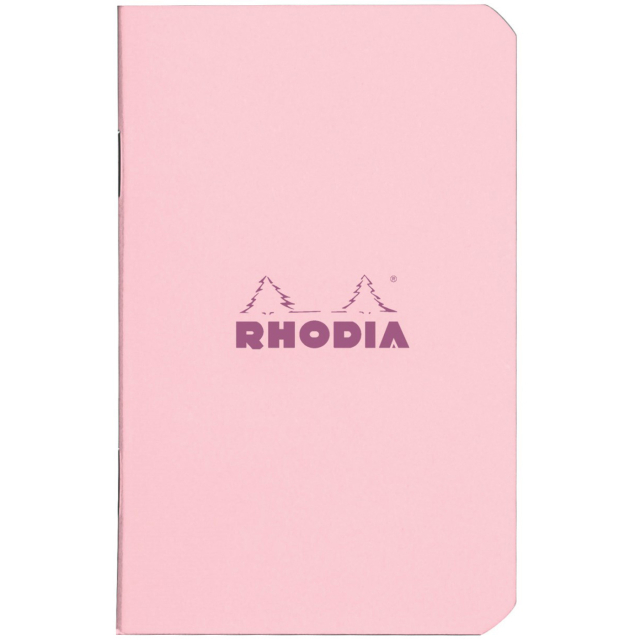 Staplebound Pink 7,5x12 Ruled