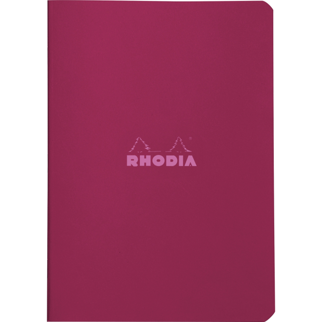 Staplebound Plum A5 Ruled