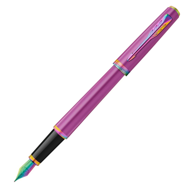 Meridian Grape/Rainbow Fountain Pen 