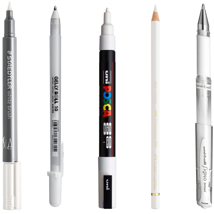 Sample kit White in the group Selected / Sample kits at Pen Store (sample06_set)