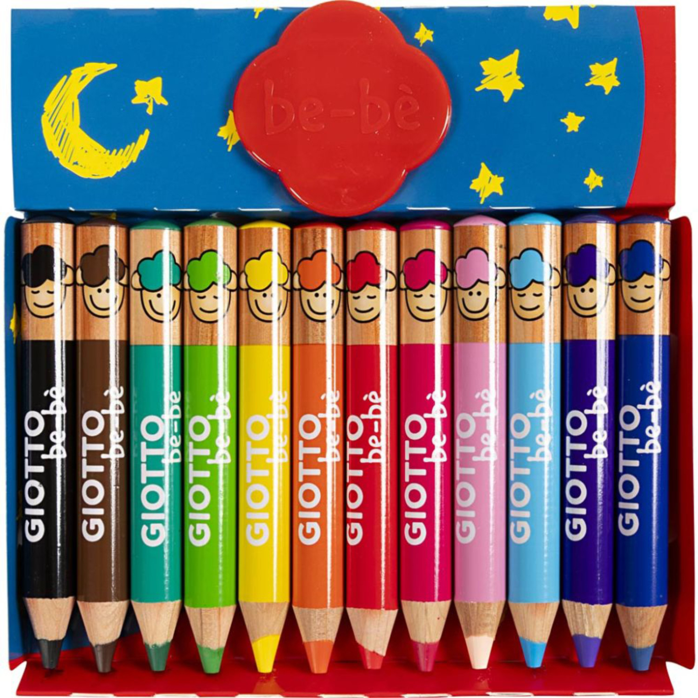 Be-bè Colouring Pencils 12-set