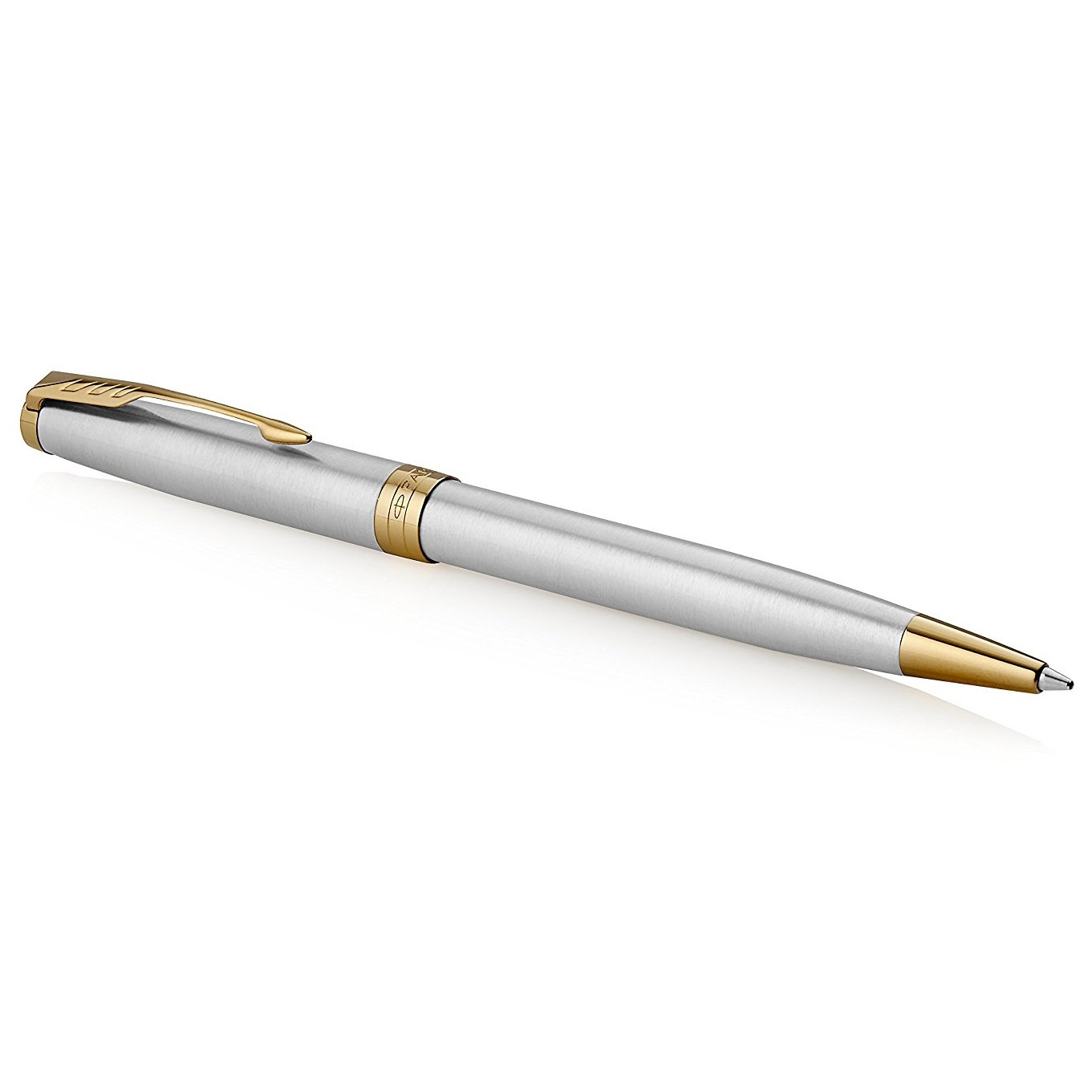 Parker Sonnet ボールペン シルバー・ゴールド Parker Sonnet Steel/Gold Ballpoint | Pen Store