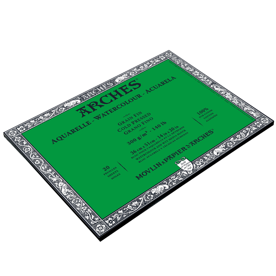 Watercolour block CP 300g 36x51cm