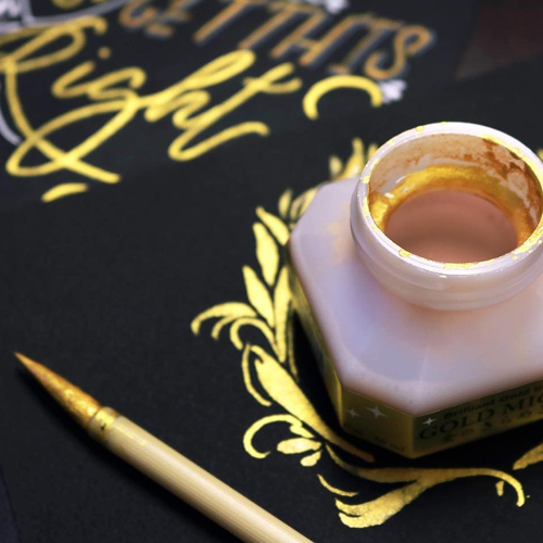 Gold Mica Ink 60 ml