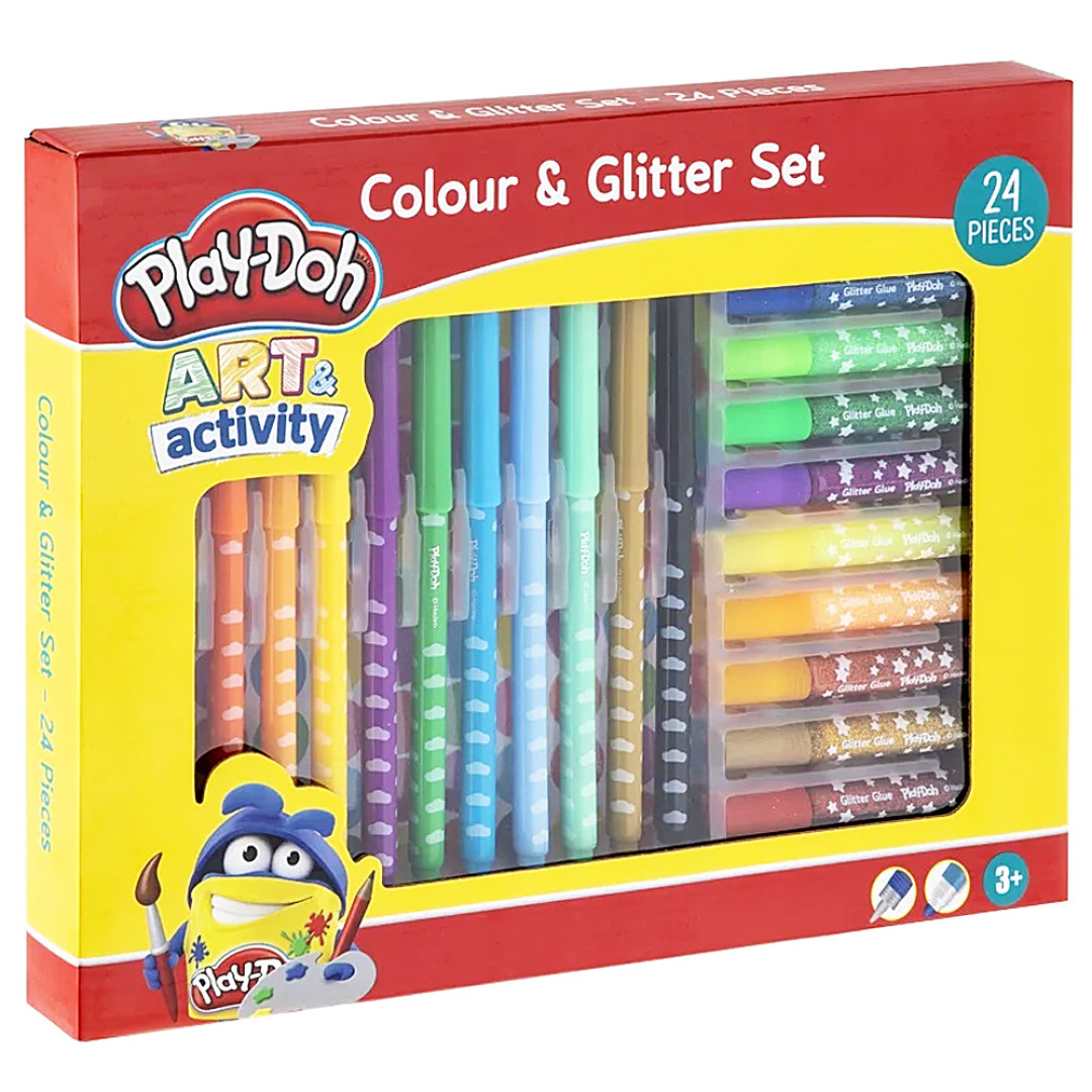 STAEDTLER Duo Buntstifte – 24 Stifte, Zweifarbig, Ergonomisch Dreieckig, Für Kunst & Schule