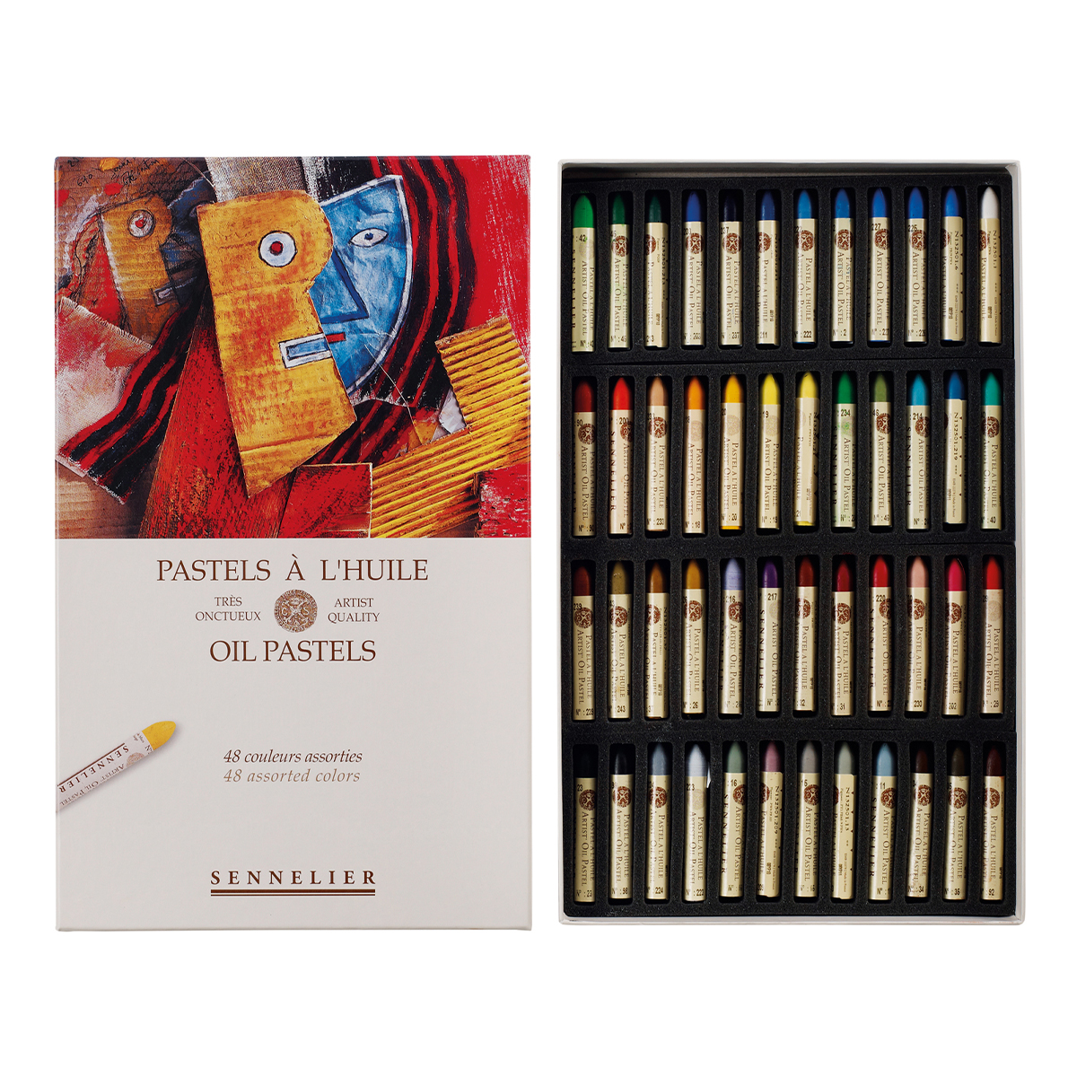 Sennelier 油彩パステル 48色アソート Sennelier Oil Pastels 5ml 48 pcs | Pen Store