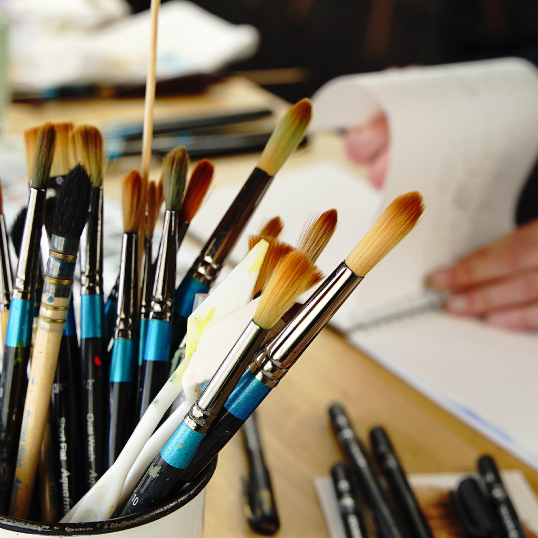 Watercolor brush series 85 Round Nr 4