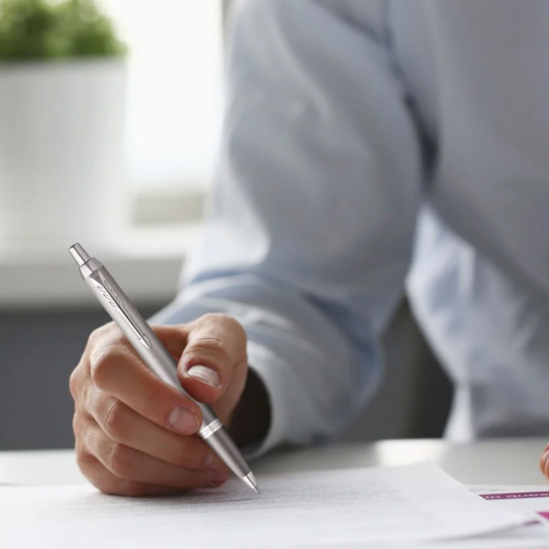 IM Rituals Gradient Grey/Chrome Ballpoint