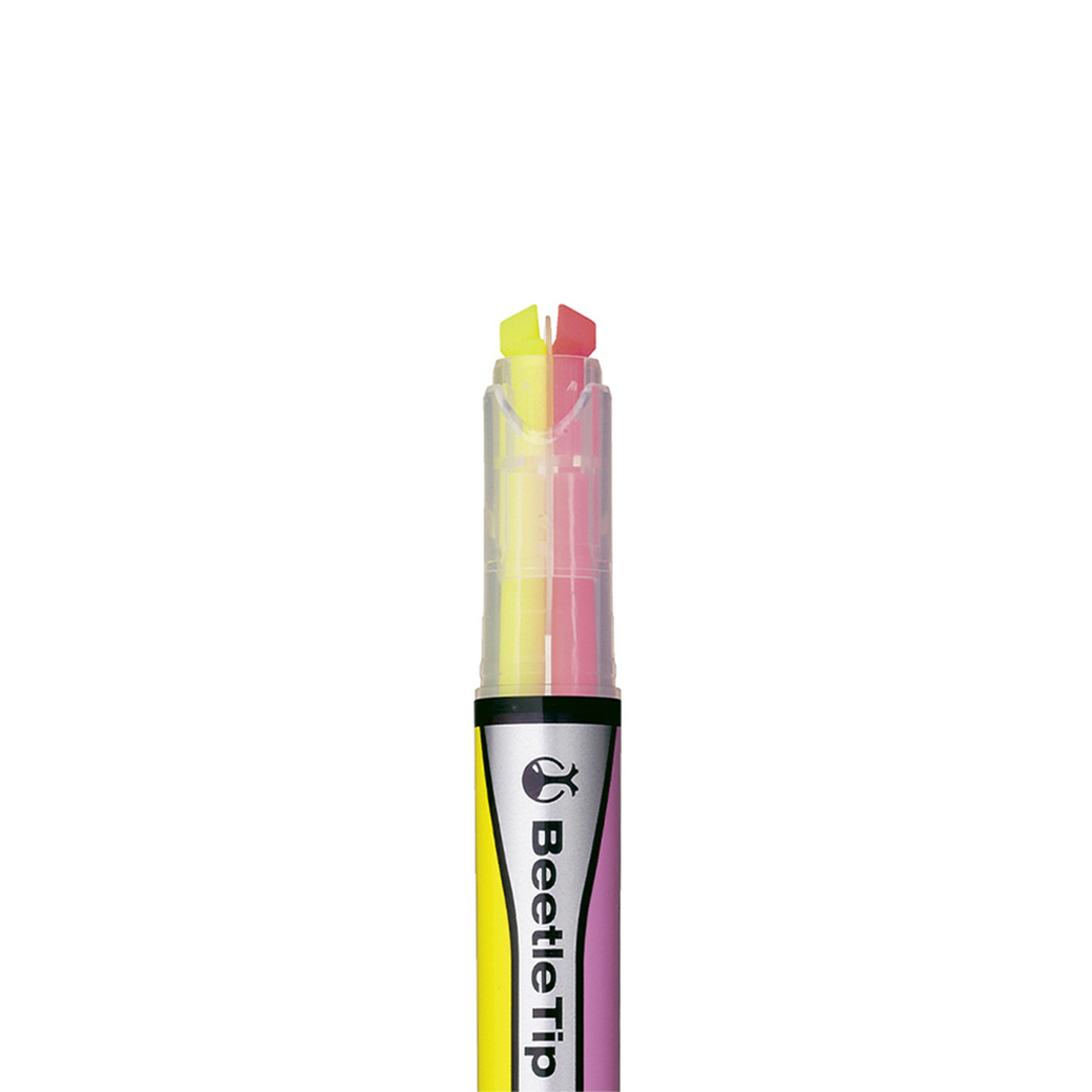 Highlighter two-colour Yellow/Pink