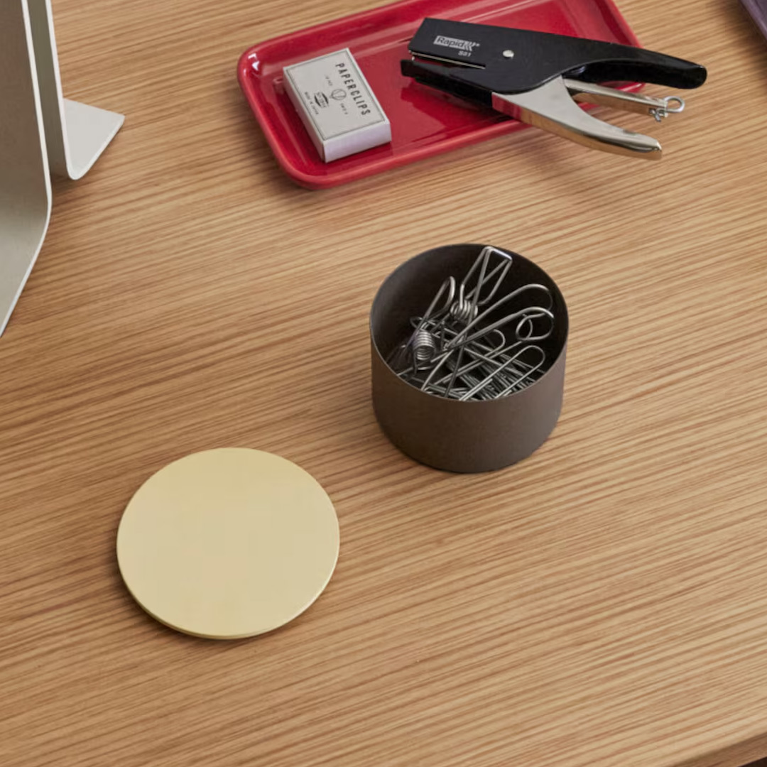 Storage District Box Small Brown/Yellow