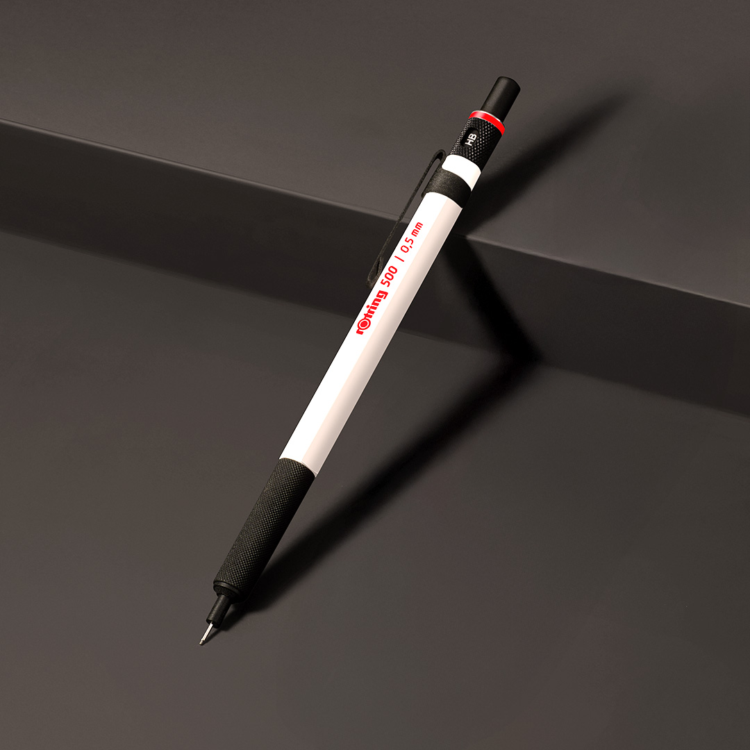 500 Mechanical pencil 0.5 White 