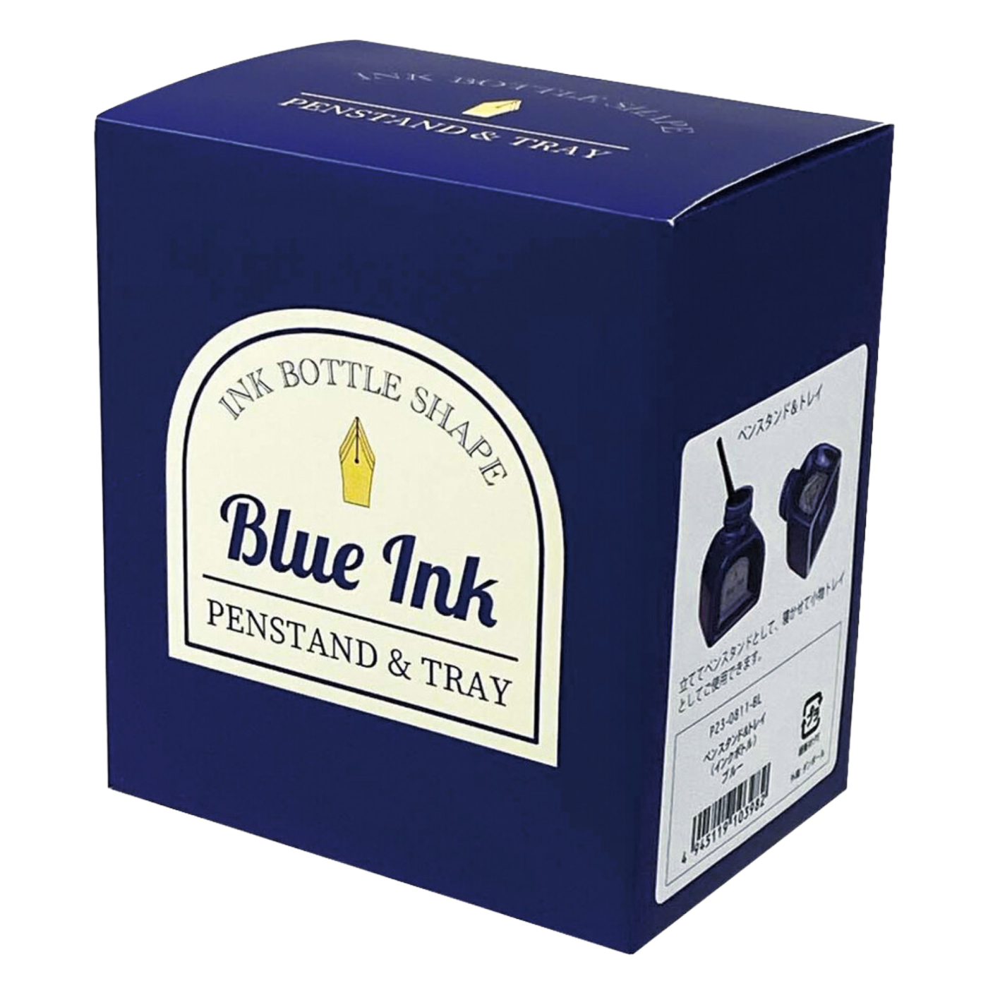 Pen holder Ink bottle Blue