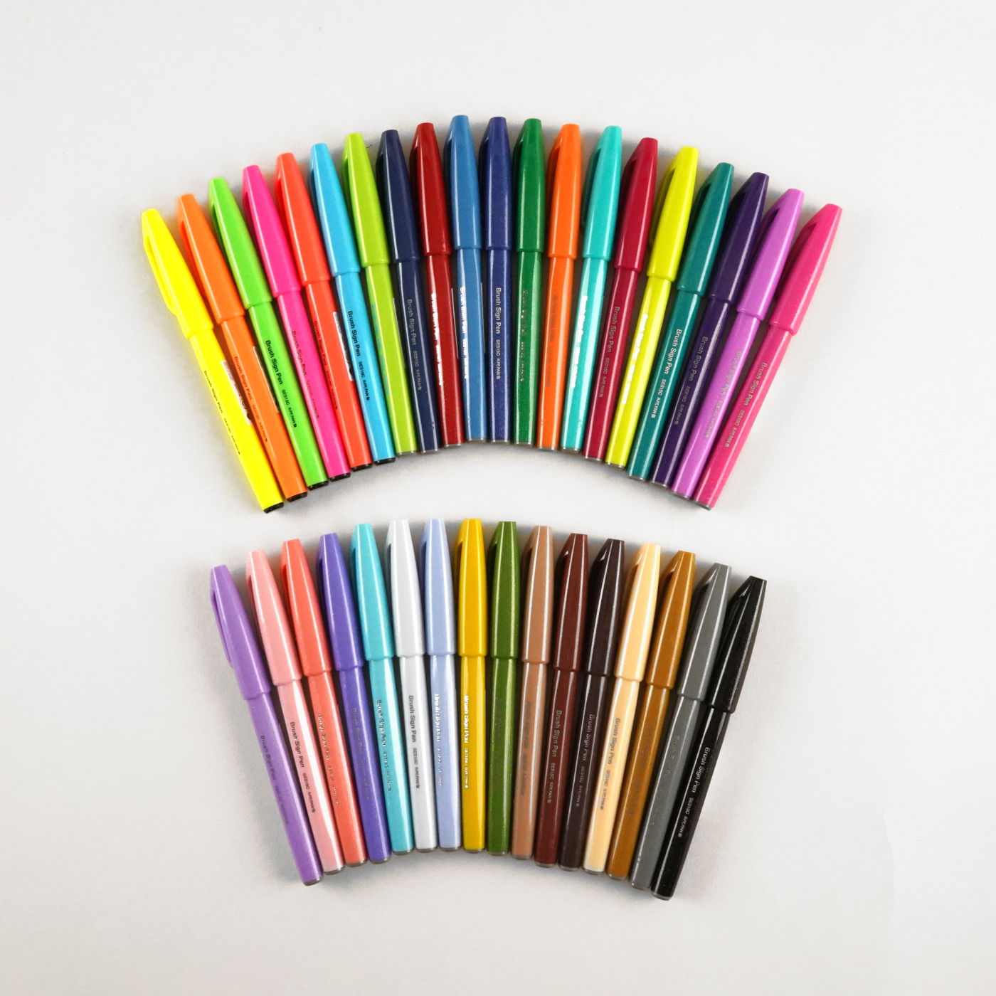 Fude Touch Brush Sign Pen 36-set