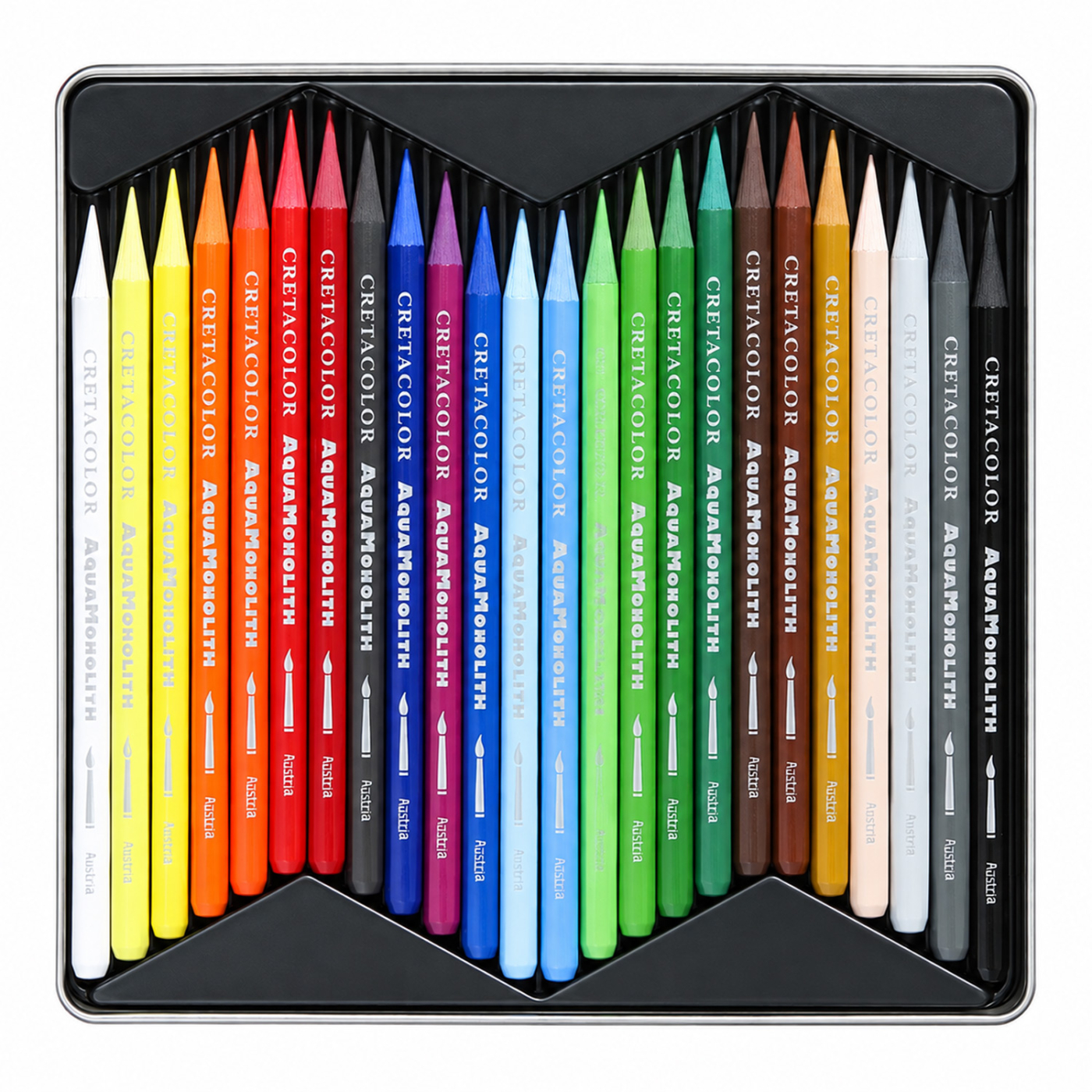 Aqua Monolith Watercolour Pencils 24-set