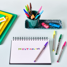 Cristal Multicolour Ballpoint 15-set in the group Pens / Writing / Ballpoints at Pen Store (100233)
