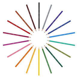 Kids Evolution Colouring Pencils 18-set in the group Kids / Kids' Pens / Colouring Pencils for Kids at Pen Store (100242)