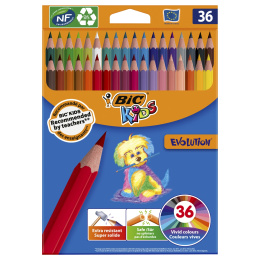 Kids Evolution Colouring Pencils 36-set in the group Kids / Kids' Pens / Colouring Pencils for Kids at Pen Store (100243)