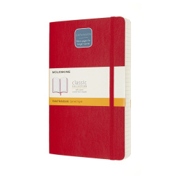 Classic Soft Cover Notebook Expanded Red in the group Paper & Pads / Note & Memo / Notebooks & Journals at Pen Store (100437_r)