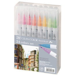 Clean Color Real Brush 24-set in the group Pens / Artist Pens / Brush Pens at Pen Store (100961)