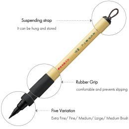 Bimoji Fude Brush Pen in the group Pens / Artist Pens / Brush Pens at Pen Store (100962_r)