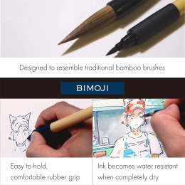 Bimoji Fude Brush Pen in the group Pens / Artist Pens / Brush Pens at Pen Store (100962_r)