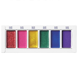 Gansai Tambi 6-set Gem Colours in the group Art Supplies / Artist colours / Watercolour Paint at Pen Store (101102)