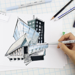 ABT PRO Dual Brush Pen N00 Blender in the group Pens / Artist Pens / Brush Pens at Pen Store (101245)