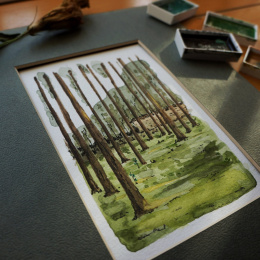 Gansai Tambi Aquarelle 48-set in the group Art Supplies / Artist colours / Watercolour Paint / Watercolour pans at Pen Store (101261)