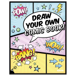 Draw Your Own Comic Book! in the group Hobby & Creativity / Books / Adult Colouring Books at Pen Store (101375)