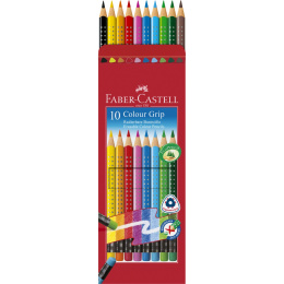Colour Grip Erasable Colouring Pencils - Set of 10 in the group Kids / Kids' Pens / Colouring Pencils for Kids at Pen Store (101397)