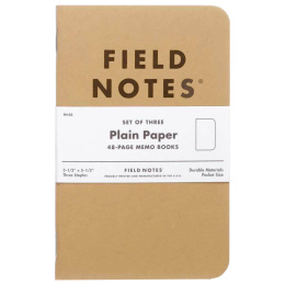 Memo Book Plain 3-pack in the group Paper & Pads / Note & Memo / Notebooks & Journals at Pen Store (101424)