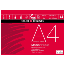 Marker Paper A4 in the group Paper & Pads / Artist Pads & Paper / Marker Pads at Pen Store (101460)