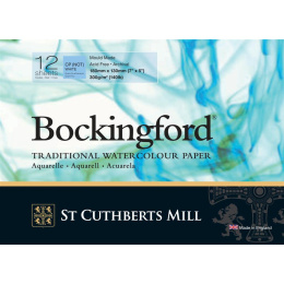 Bockingford Watercolour paper CP/NOT 300g 18x13cm in the group Paper & Pads / Artist Pads & Paper / Watercolour Pads at Pen Store (101494)