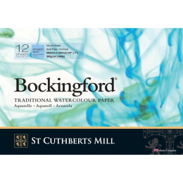 Bockingford Watercolour paper CP/NOT 300g 26x18cm in the group Paper & Pads / Artist Pads & Paper / Watercolour Pads at Pen Store (101495)